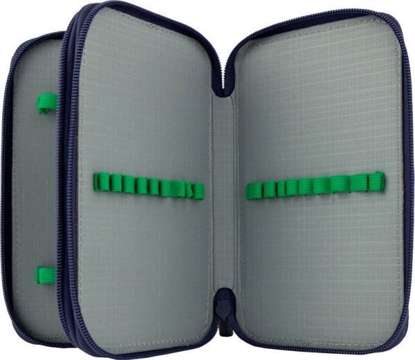 Пенал 623-2 Football KITE темно-синий