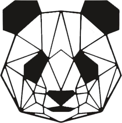 Панно Панда PN019 46x46 см 