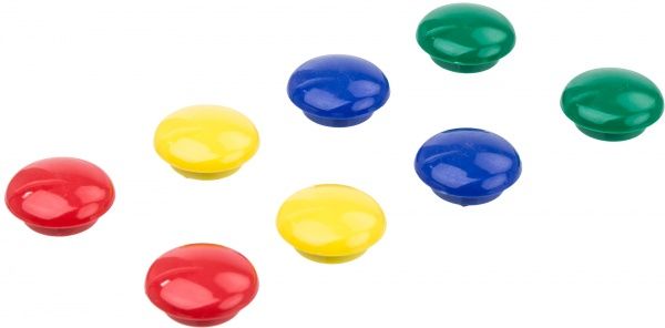 Набор магнитов 8 шт. 20 мм Optima