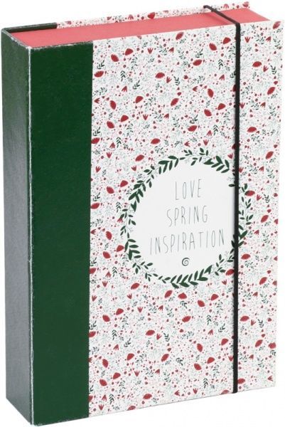 Коробка с резинкой COOVERBOX М 21х15х4