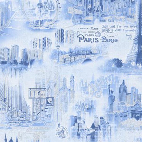 Шпалери дуплекс Слов'янські шпалери Gracia Сіті 5166-03 0,53x10,05 м 