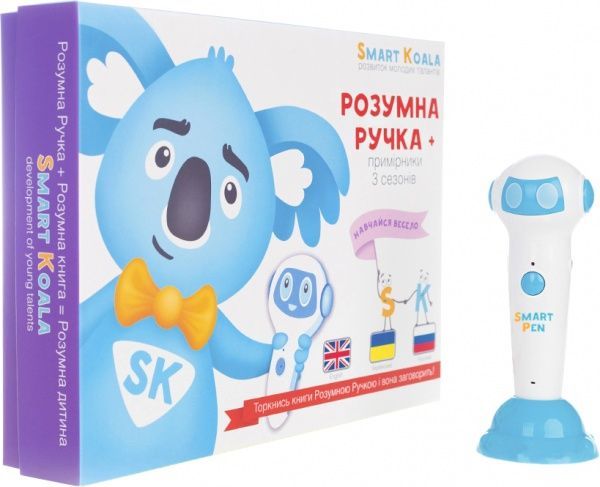 Игрушка интерактивная Smart Koala Стартовый набор Умная ручка SKS001BW