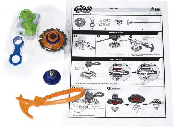 Юла Auldey Infinity Nado серия Стандарт Deliver Mecha с устройством старта YW624306