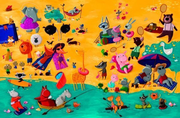 Книга Штефан Ломп «Мій перший віммельбух. Пори року» 978-617-7395-86-6