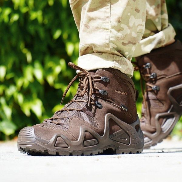 Ботинки Lowa Zephyr GTX MID TF 310537/0493 dark brown р.11 