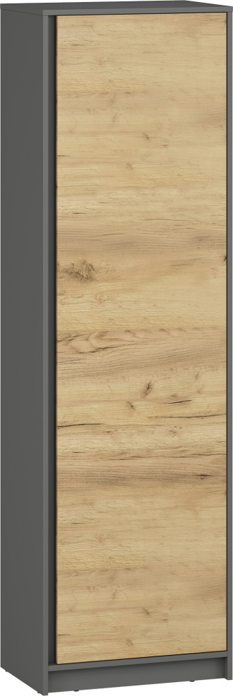 Шкаф для одежды Грейд Ален 2000х600х400 мм графит