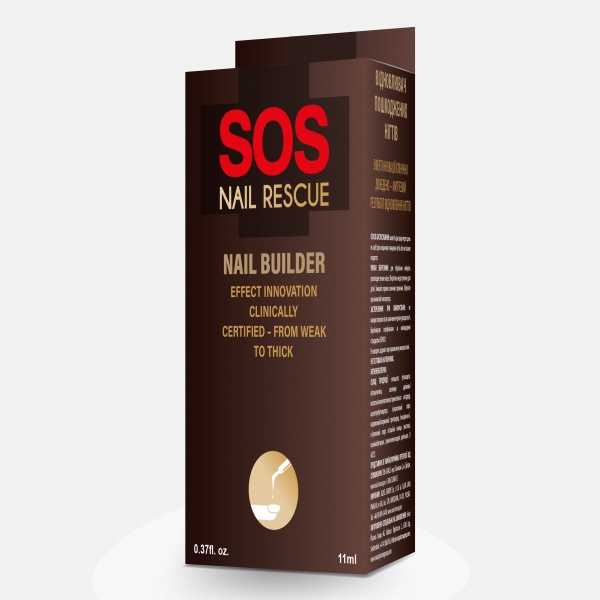 Восстановитель поврежденных ногтей SOS Nail Rescue 11 мл