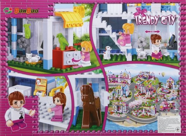 Конструктор BanBao Пляж Двор