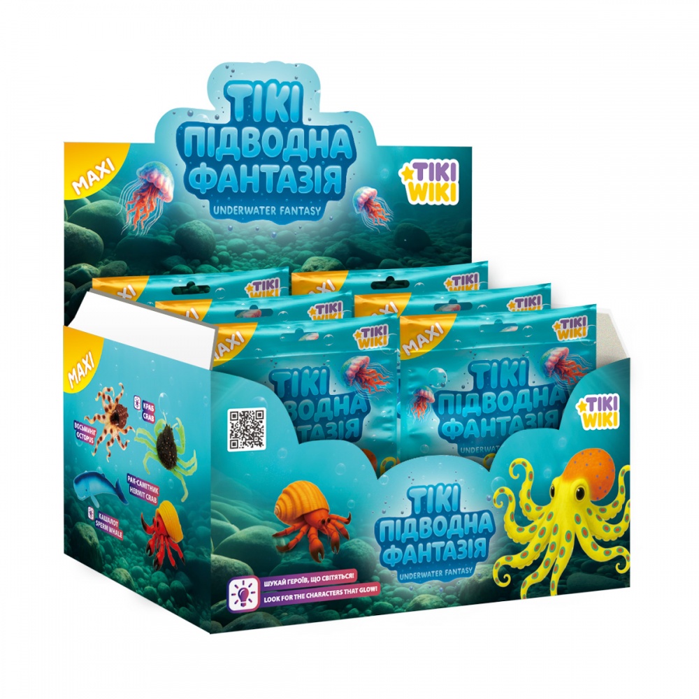 Стретч-игрушка Tiki Wiki Тики Подводная фантазия SQ009