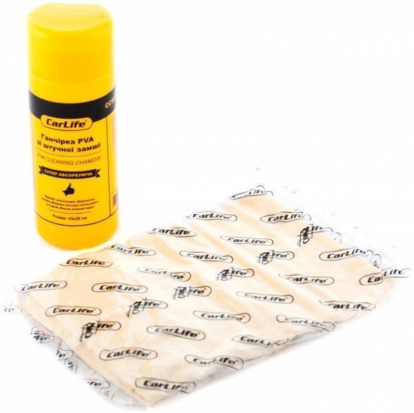 Салфетка влагопоглощающая  PVA 42x32 см Carlife 1 шт.