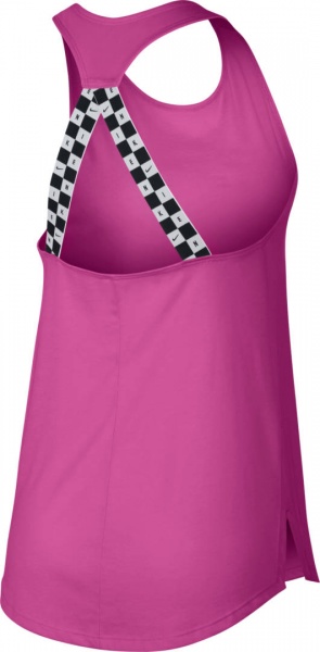Майка Nike W NK TR HYP FM TANK ELSTKA GRX AR6477-623 р.S рожевий