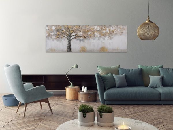 Картина Осень 50x150 см 