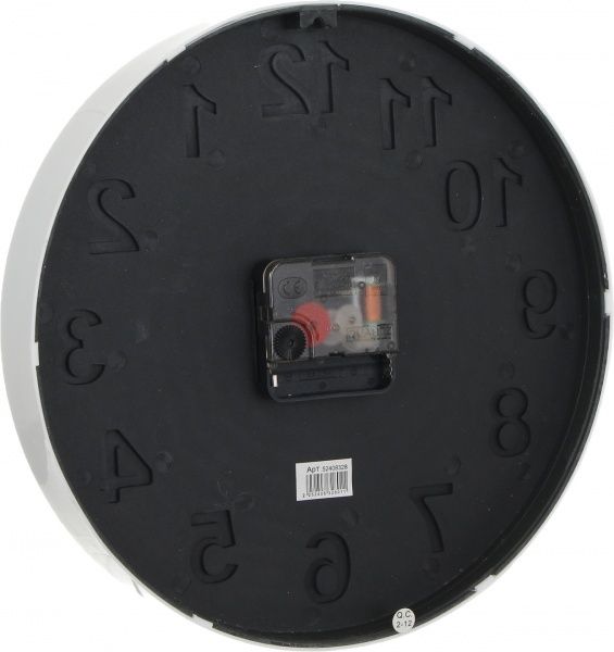 Часы настенные Элемент 25,4 см белые