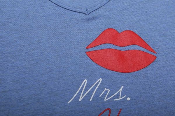 Туніка з принтом р. М блакитний 