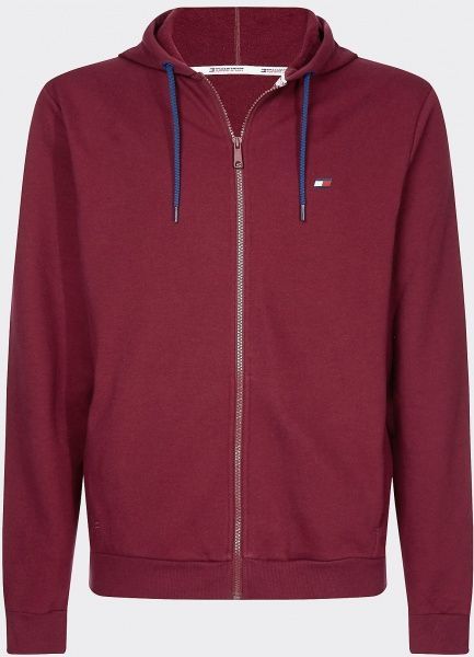 Джемпер Tommy Hilfiger FLEECE FZ HOODY S20S200354-VLP р. L бордовий
