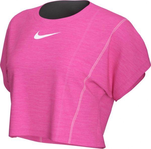 Футболка Nike W NK ICNCLSH SS CITY SLEEK CU3032-639 XS розовый