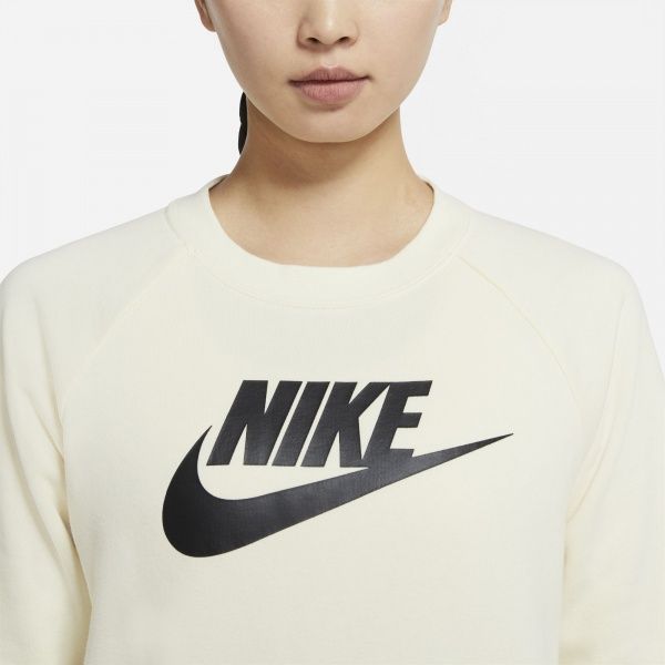 Свитшот Nike W NSW ESSNTL CREW FLC HBR BV4112-113 р. L желтый