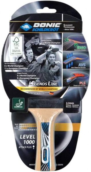 Ракетка для настольного тенниса Donic Legends 1000 FSC 