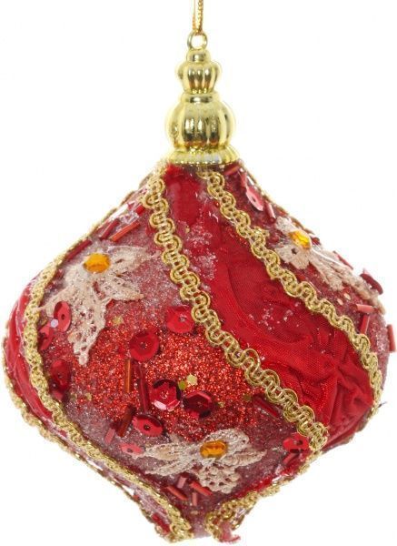 Елочная игрушка Юла Роксолана 11 см 