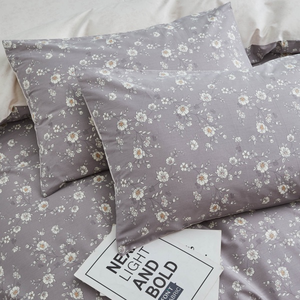 Комплект постільної білизни Mons сімейний сірий La Nuit 