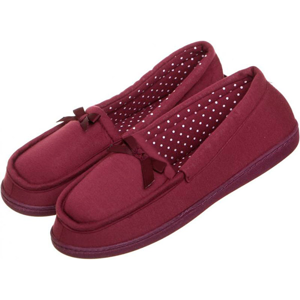 Обувь домашняя женская La Nuit Дропс р. 40 винная