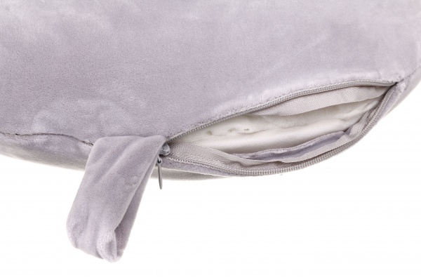 Подушка дорожня Auto Assistance ортопедична AP-LG01 світло-сіра 