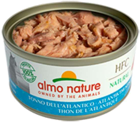 Консерва для кошек Almo Nature HFC Cat Natural атлантический тунец 150 г