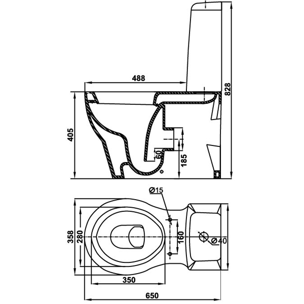 Компакт Керамин Арктик-N МЛ Дуал (70601702)