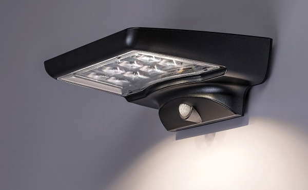 Світильник на сонячній батареї Moselle 4 Вт IP44 чорний 77014 