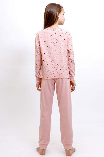Пижама для девочек KOSTA р.122–128 розовый 2515-7 