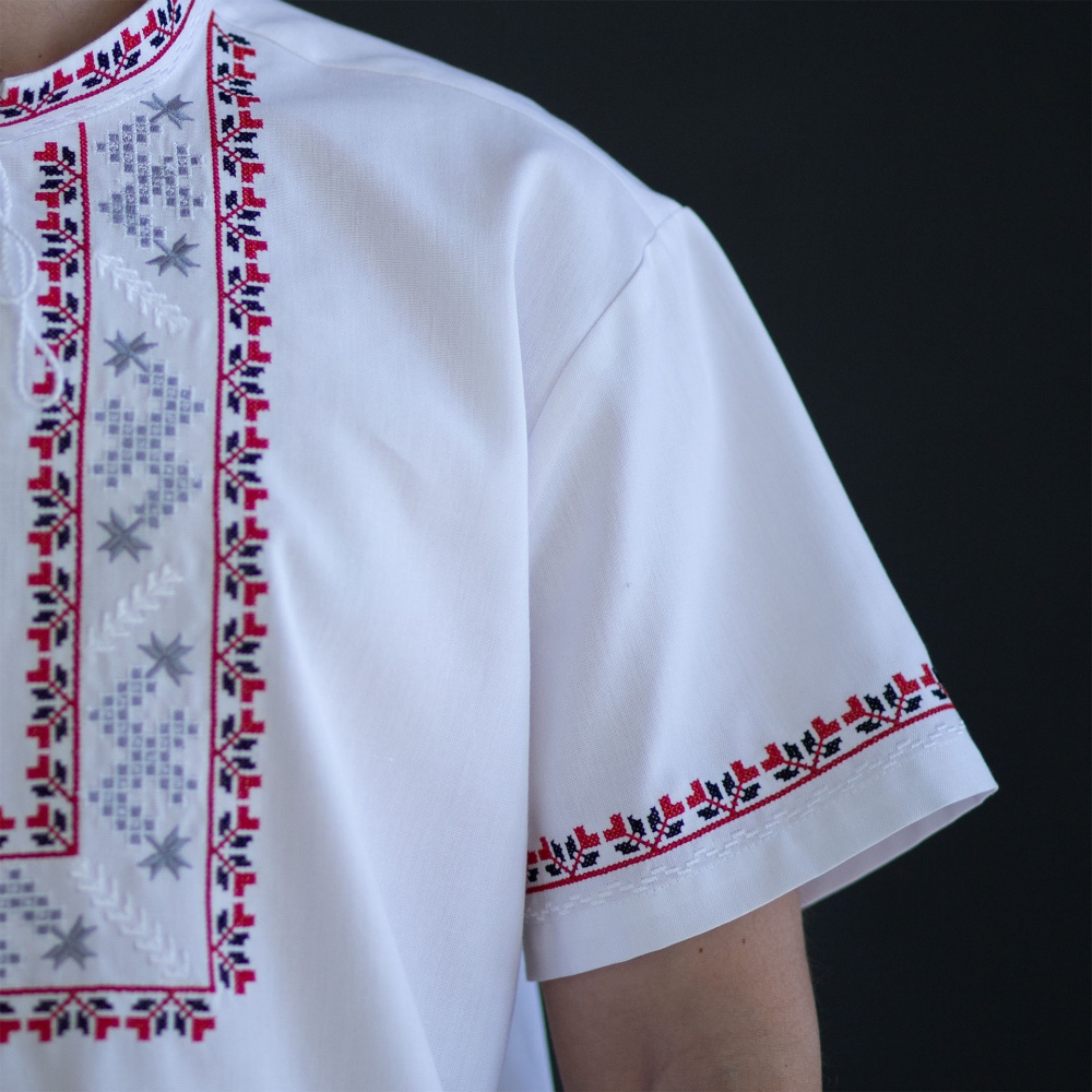 Рубашка Эдельвика белый р. XXL 76-25/09