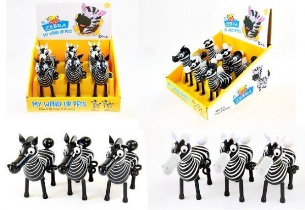 Игрушка заводная Зебра 2044A в ассортименте