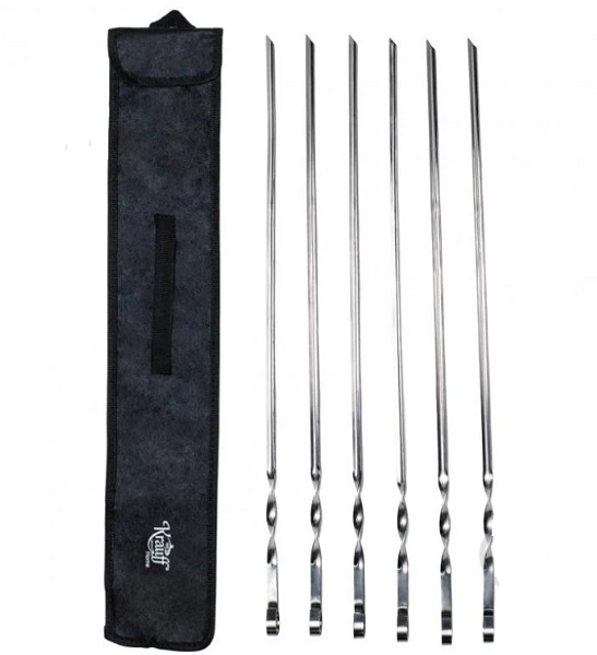 Набор шампуров Krauff + чехол и веер в подарок 29-274-002/1