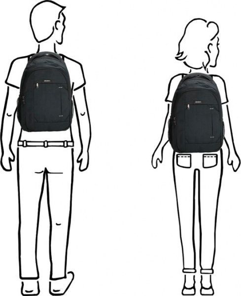 Рюкзак Sydney чорний 27 л