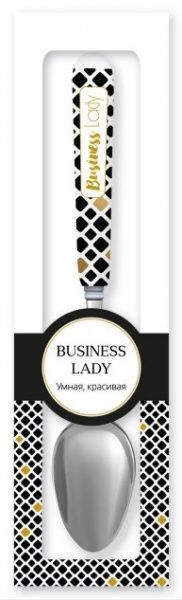 Ложка сувенирная 008-Business Lady Be Happy