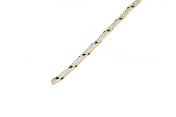 Шнур капронова 4 мм 25 м білий