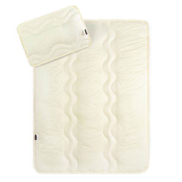 Набор одеяло 100х135 см + подушка 40х60 см IDEIA 100x135 молочный 8000029611 