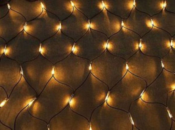 Гирлянда-сетка Джаз Лайт NTLD144-Y-E встроенный светодиод (LED) 144 ламп 1,5 м