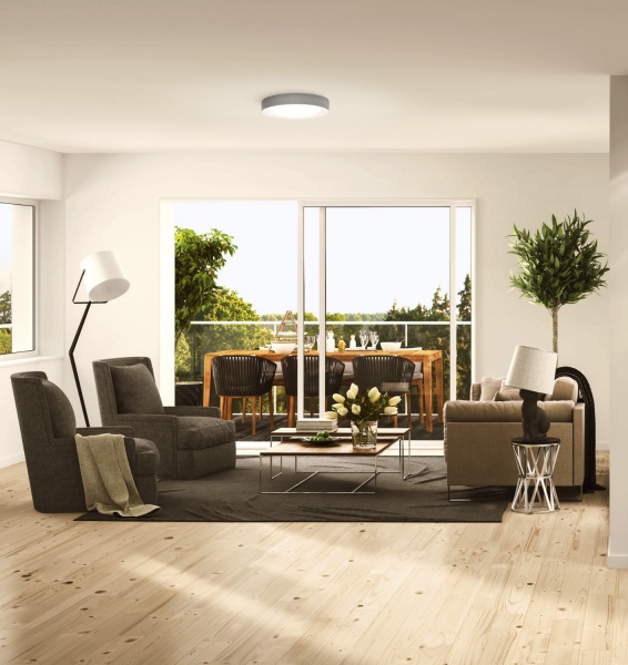 Світильник світлодіодний Ledvance SMART + WIFI ORBIS Eye 490 GR 32 Вт сірий 3000...6500 К ORBIS EYE RD 490 TW GR 