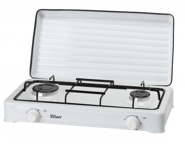 Плита газовая настольная Zilan ZLN0025 белая 