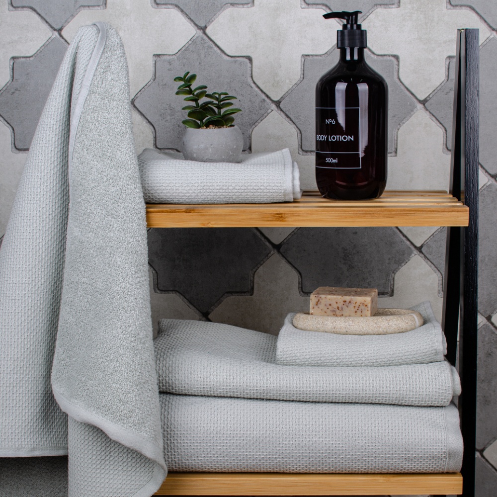 Полотенце махровое Sauna 33x70 см светло-серый La Nuit