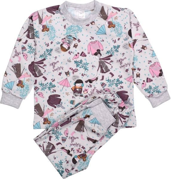 Пижама детская Татошка р.122 серый 01202осн 