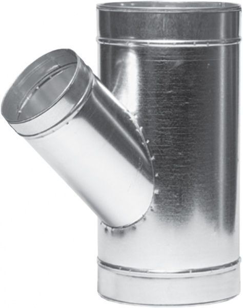 Тройник Вентс угловой Спировент 125-45