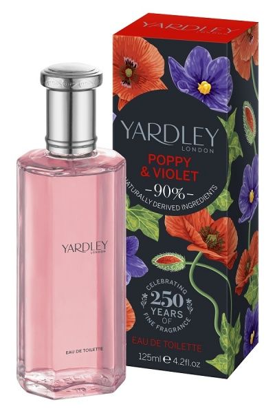 Туалетна вода Yardley Poppy & Violet 125 мл