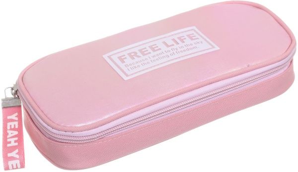 Пенал каркасный Free life золотой