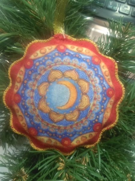 Подвеска Месячное сияние 9 см