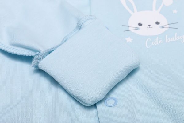 Комбинезон унисекс Bambinelli Cute Baby Кмб304-1 р.56 голубой 