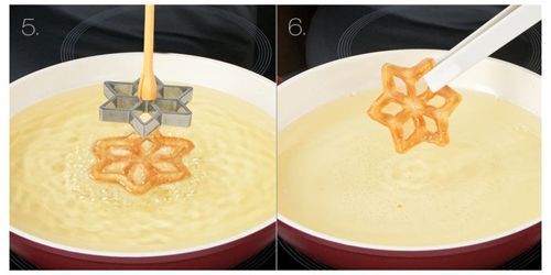 Набір форм для вафельного печива Delicia 4 шт. 630048 Tescoma