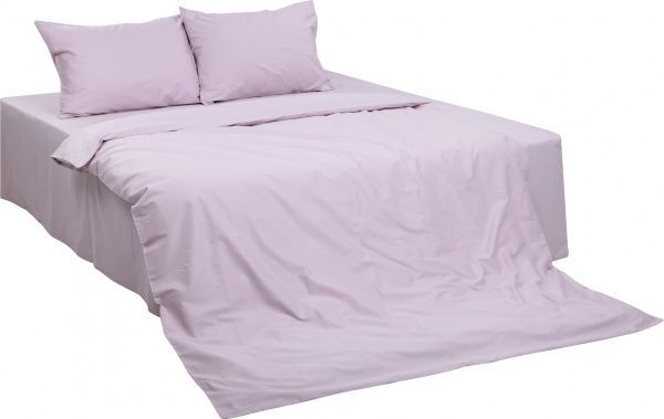 Комплект постільної білизни Solid 2 світло-рожевий La Nuit 