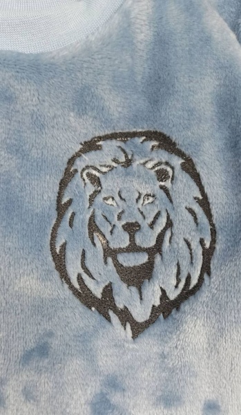 Піжама для хлопчиків Маленькие люди Лев р.128–134 сірий 3163-555 